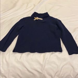 Crewcuts blue shawl collar sweater